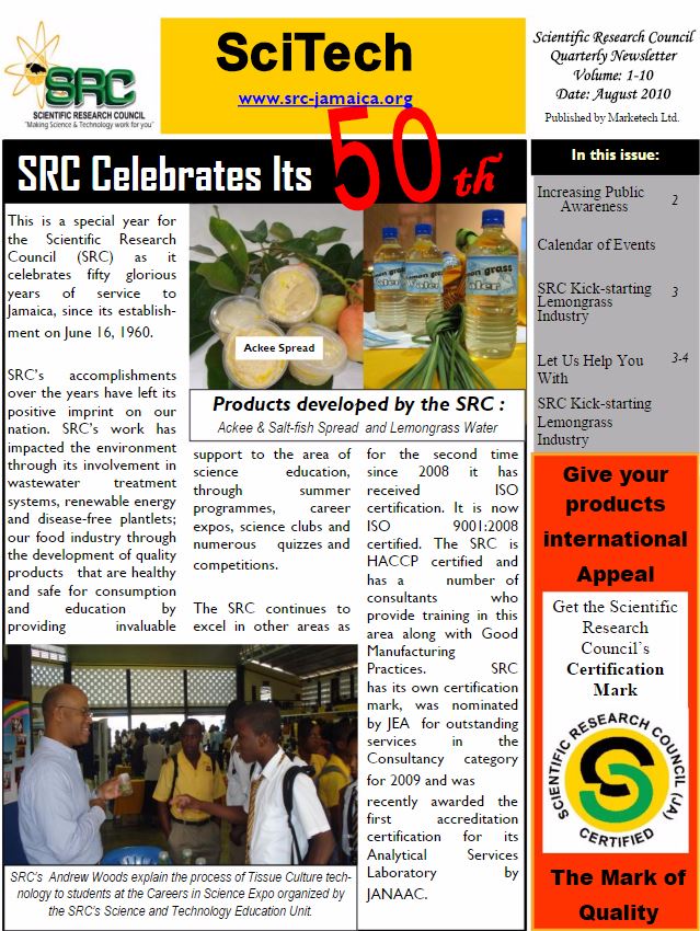 SciTech Update - Scientific Research Council