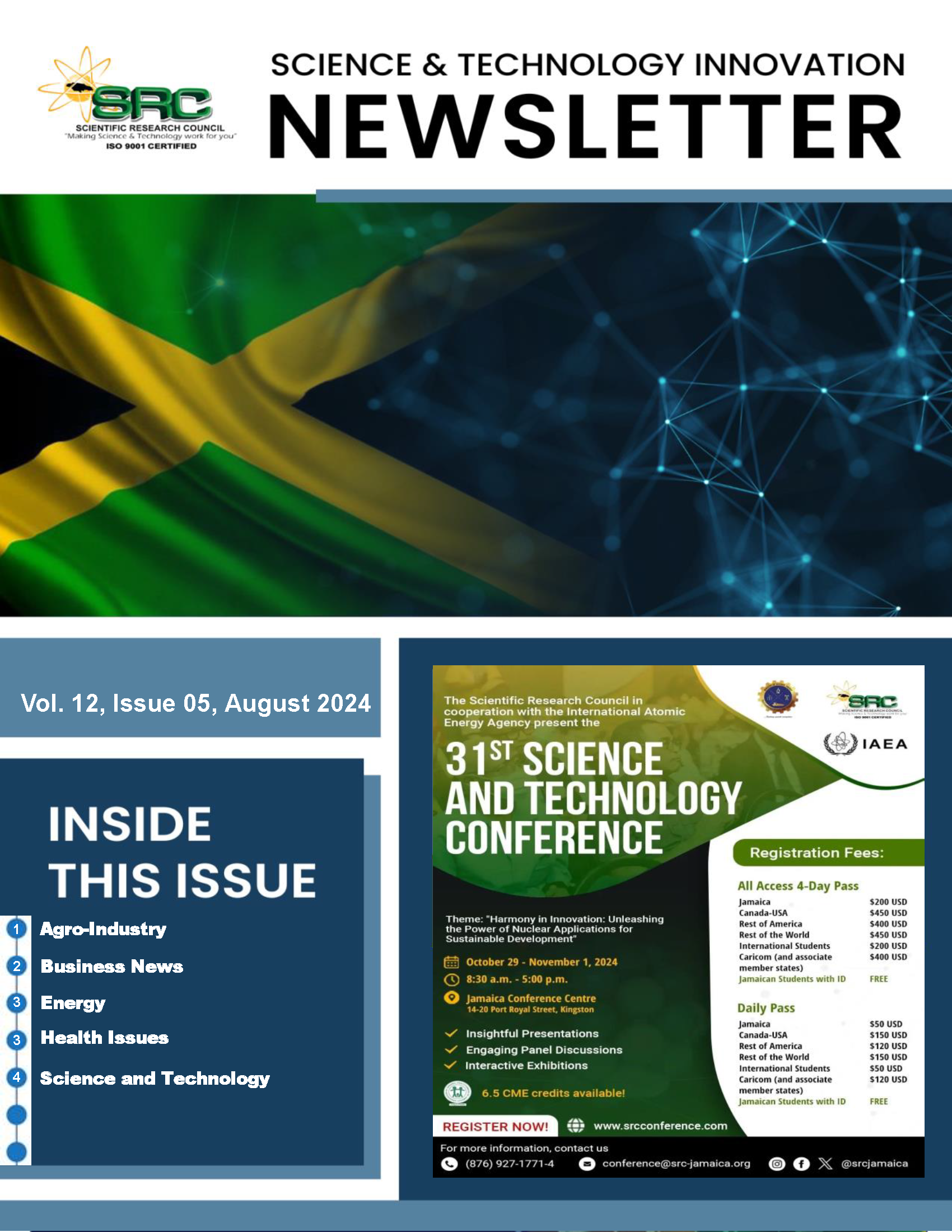 ST&I Newsletter August 2024-Cover