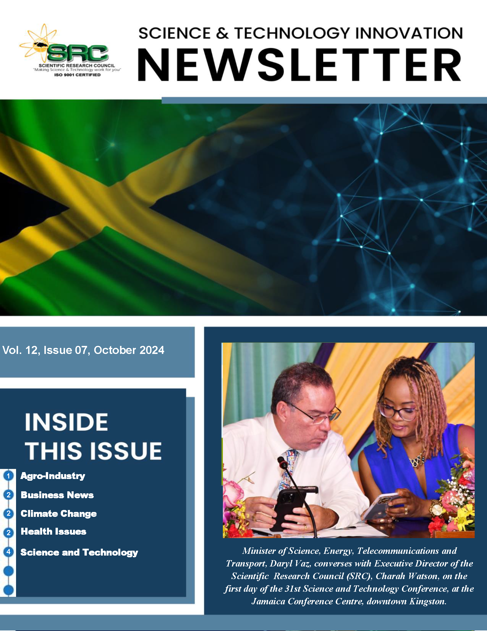 ST&I Newsletter October 2024-Cover